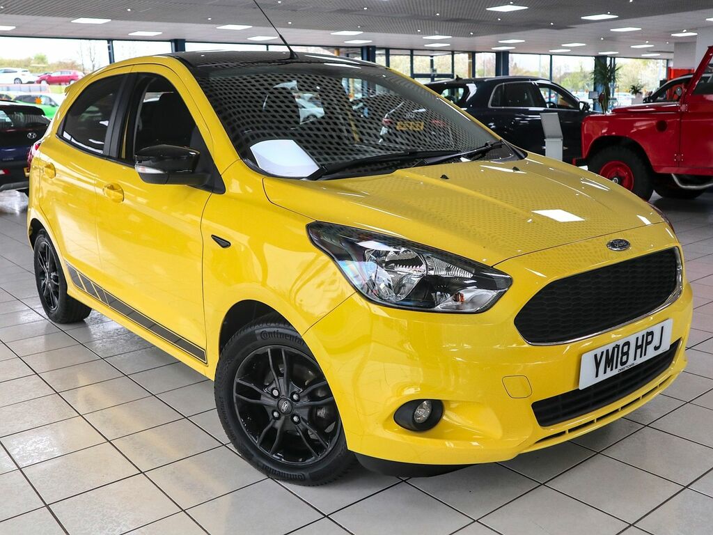 Ford KA+ 1.2 Zetec Colour Edition Ti-vct YM18HPJ Yellow