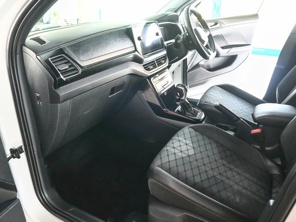 Volkswagen T-Cross 1.0 R-line Tsi Dsg EJ24NKO White #4