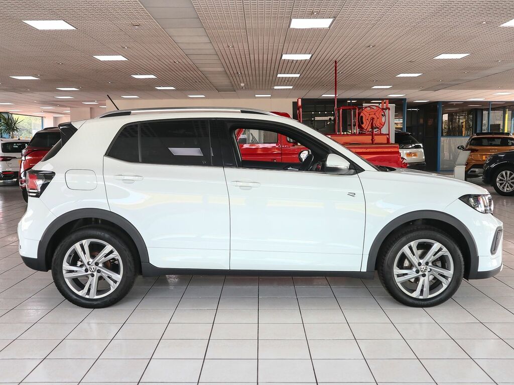 Volkswagen T-Cross 1.0 R-line Tsi Dsg EJ24NKO White #6