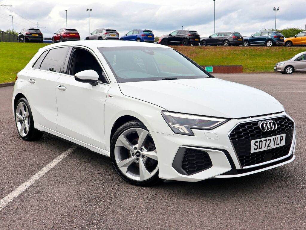 Audi A3 1.0 S Line 30 Tfsi White