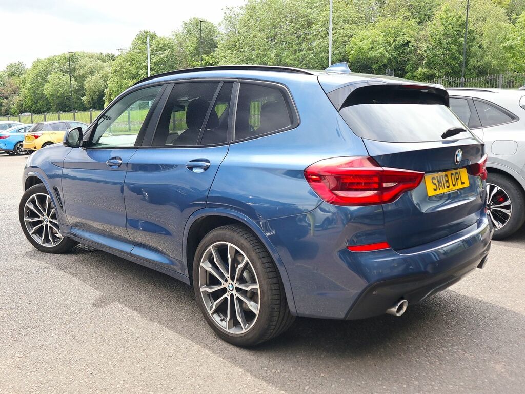 BMW X3 2.0 Xdrive20d M Sport SM18OPL Blue #2