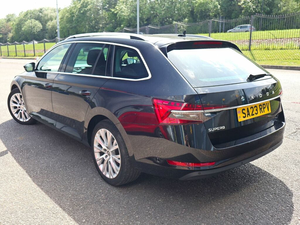Skoda Superb 2.0 Se L Tdi Dsg SA23RPV Black #2