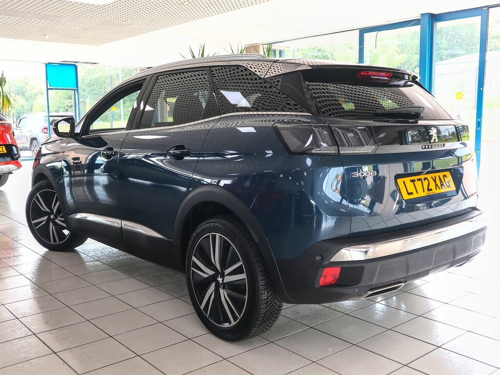 Peugeot 3008 1.5 Gt Premium Bluehdi LT72XAG Blue #2