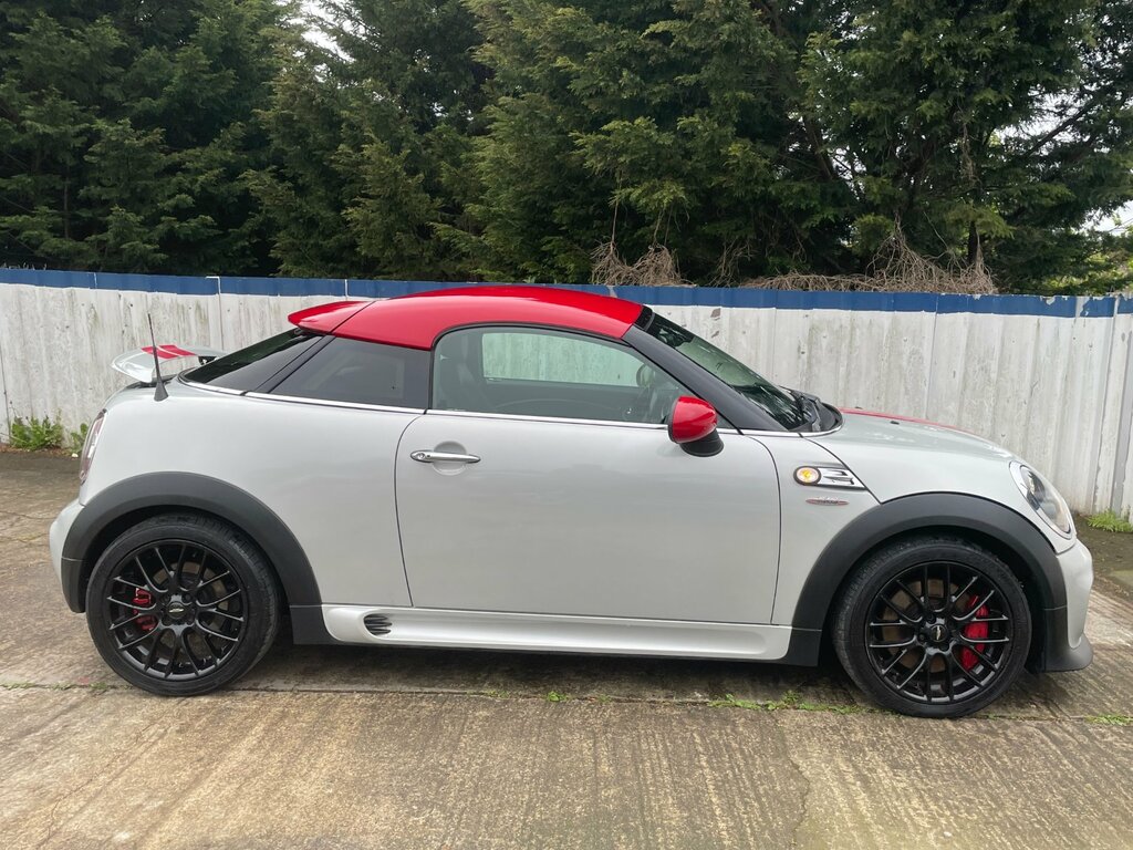 Mini Coupe For Sale 1.6 John Cooper Works Coupe Ma Silver #2