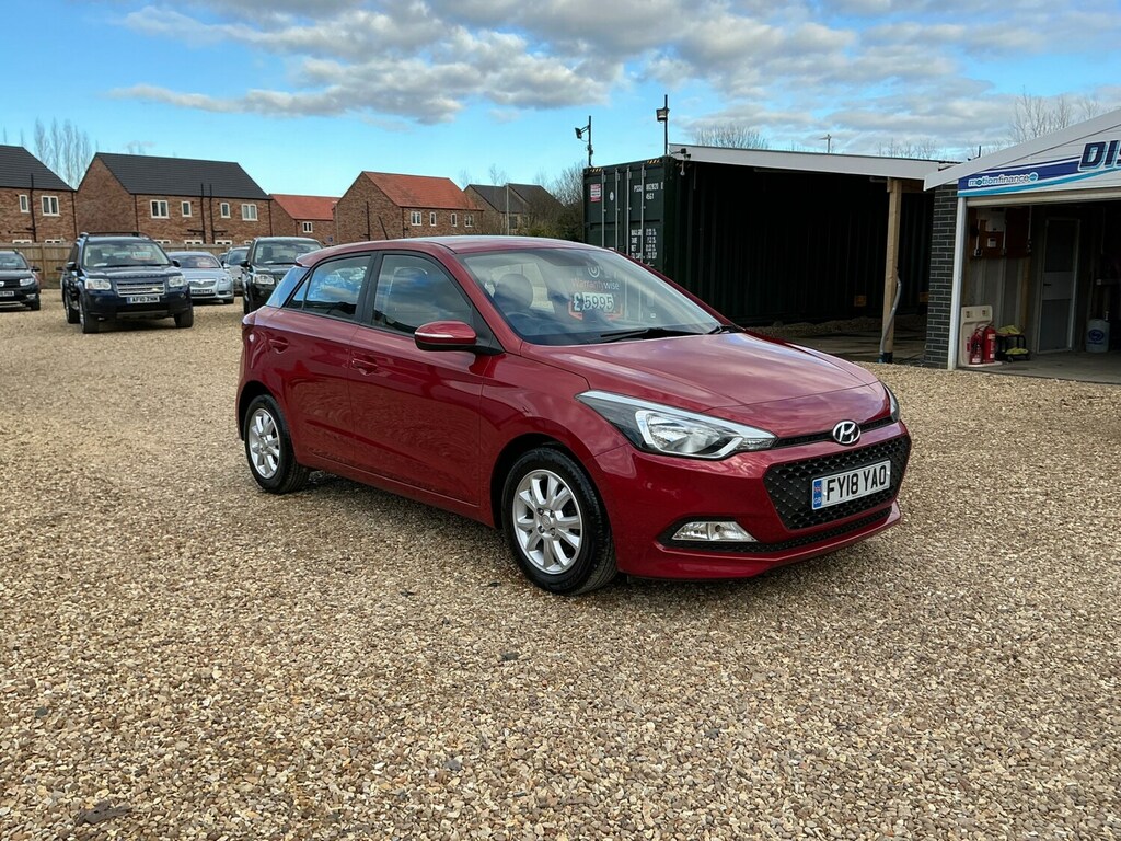 Hyundai I20 1.2 Se FY18YAO Red #2
