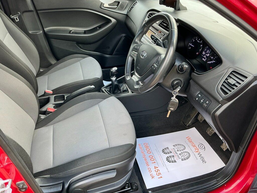 Hyundai I20 1.2 Se FY18YAO Red #3