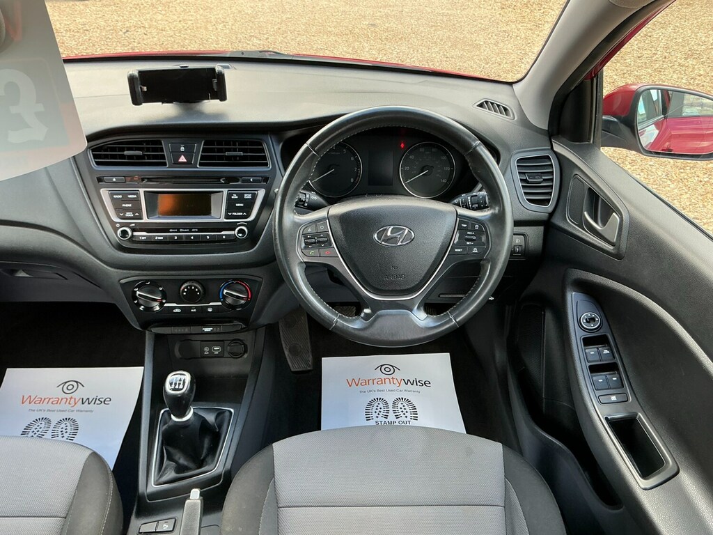 Hyundai I20 1.2 Se FY18YAO Red #4