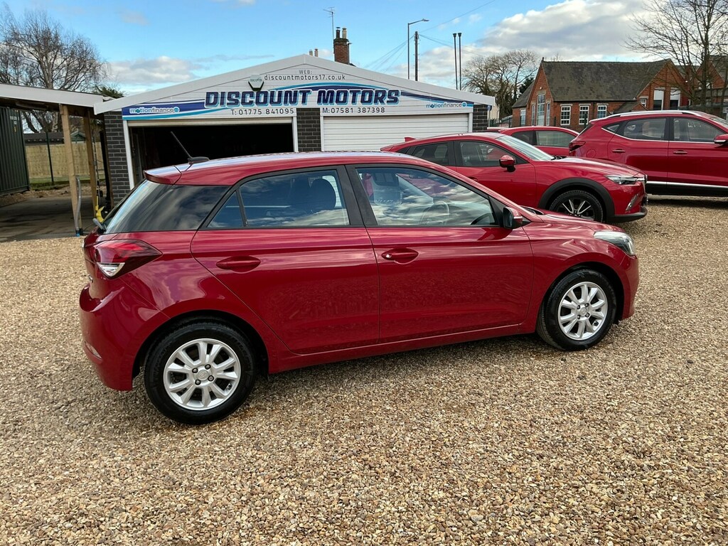 Hyundai I20 1.2 Se FY18YAO Red #6