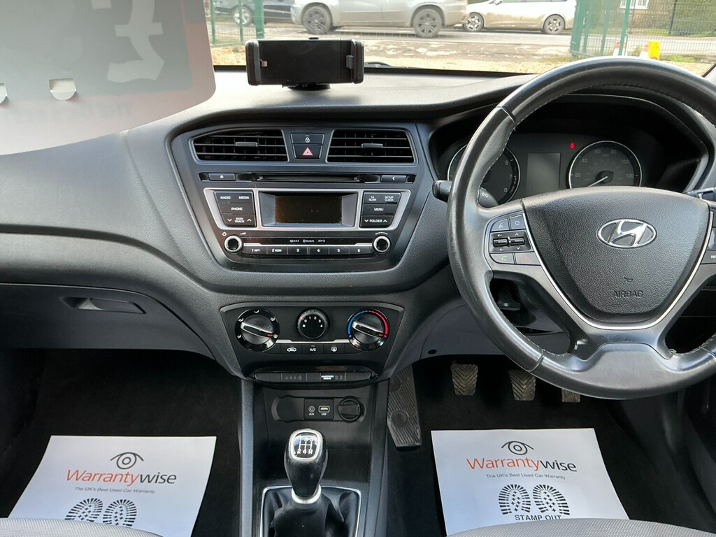 Hyundai I20 1.2 Se FY18YAO Red #5