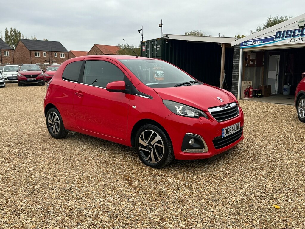 Peugeot 108 1.2 Vti Allure DG64LWL Red #2