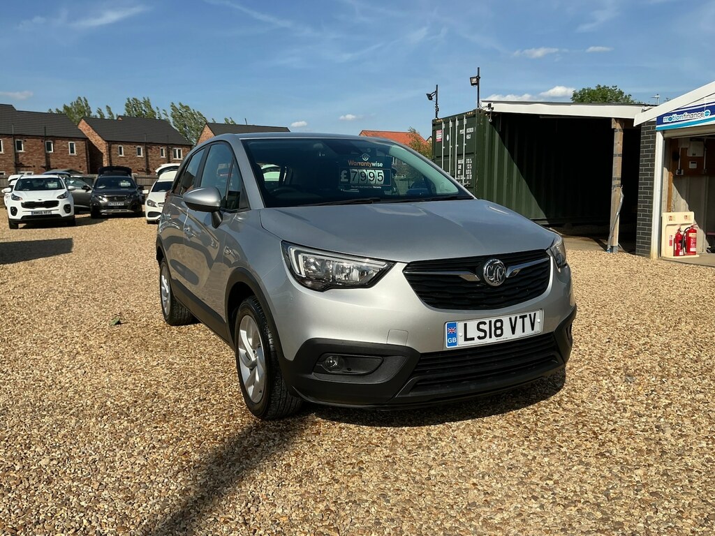 Vauxhall Crossland X 1.6 Turbo D Ecotec Se Start Stop Silver