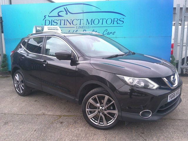 Nissan Qashqai Dci Tekna Suv YG66HVD Black