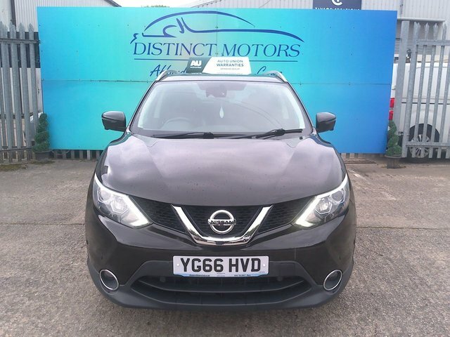Nissan Qashqai Dci Tekna Suv YG66HVD Black #2