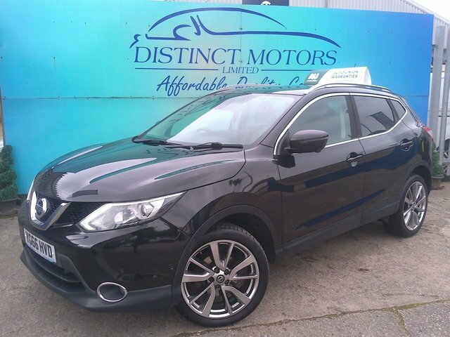Nissan Qashqai Dci Tekna Suv YG66HVD Black #3