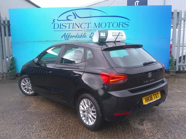 Seat Ibiza Mpi Se Hatchback NK18TXT Black #4