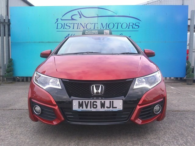 Honda Civic I-dtec Se Plus Navi Red #2