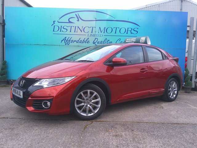Honda Civic I-dtec Se Plus Navi Red #3