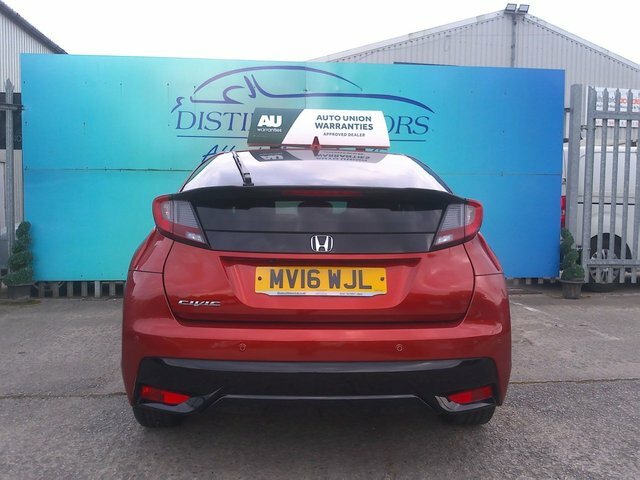 Honda Civic I-dtec Se Plus Navi Red #5