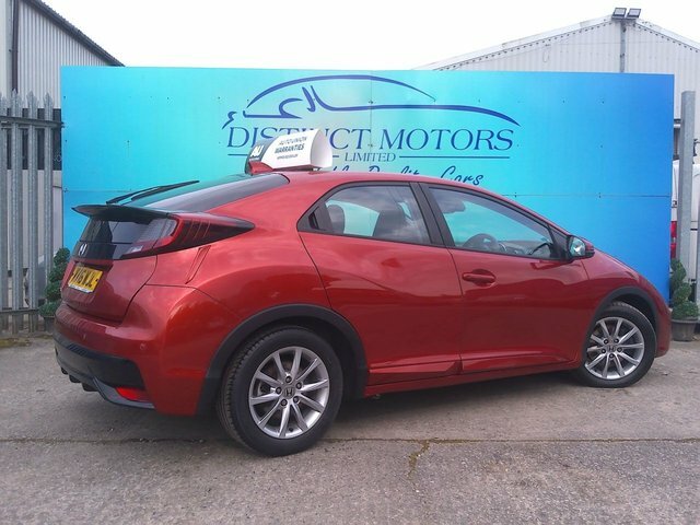 Honda Civic I-dtec Se Plus Navi Red #4