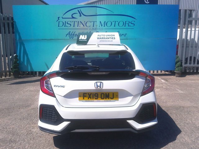 Honda Civic I-dtec Se Hatchback White #5