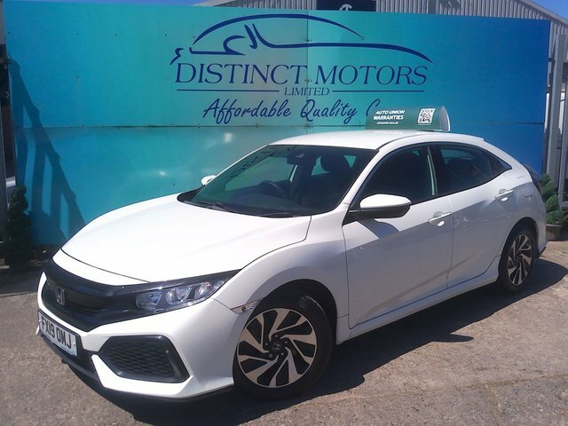 Honda Civic I-dtec Se Hatchback White #3