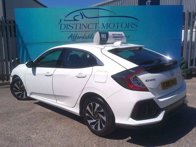 Honda Civic I-dtec Se Hatchback White #6