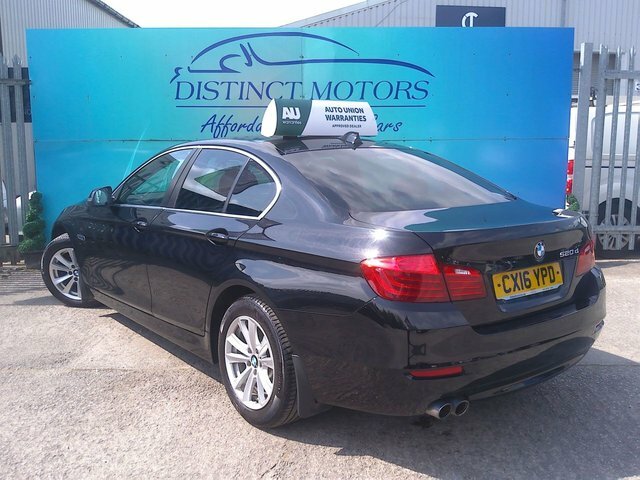 BMW 5 Series 520D Se Saloon CX16YPD Black #6