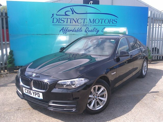 BMW 5 Series 520D Se Saloon CX16YPD Black #3