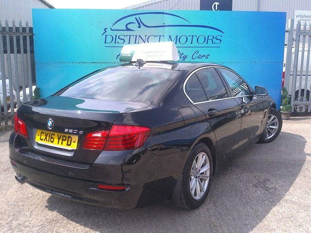 BMW 5 Series 520D Se Saloon CX16YPD Black #4