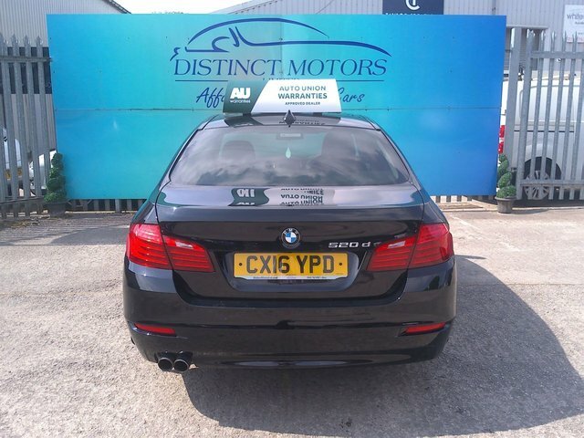 BMW 5 Series 520D Se Saloon CX16YPD Black #5