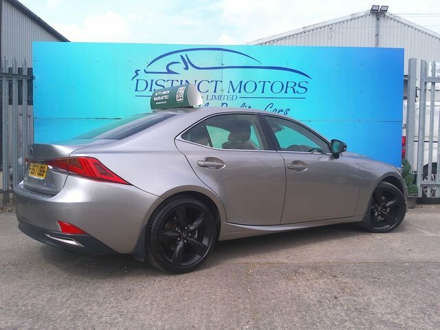 Lexus IS 300H Sport Saloon DE67UBB Silver #4