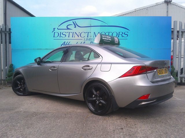 Lexus IS 300H Sport Saloon DE67UBB Silver #6