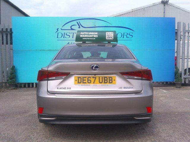 Lexus IS 300H Sport Saloon DE67UBB Silver #5