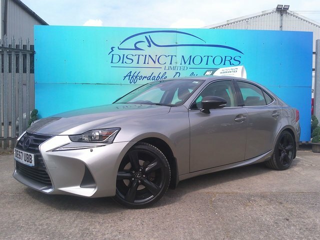 Lexus IS 300H Sport Saloon DE67UBB Silver #3