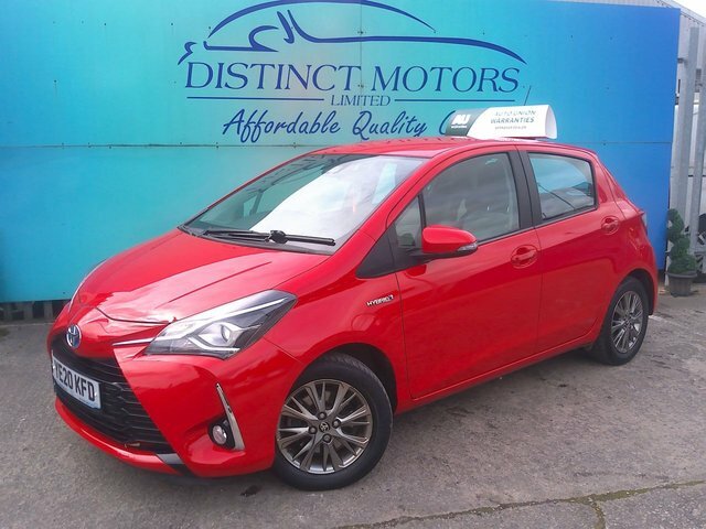 Toyota Yaris Vvt-h Icon Hatchback YE20KFD Red #3