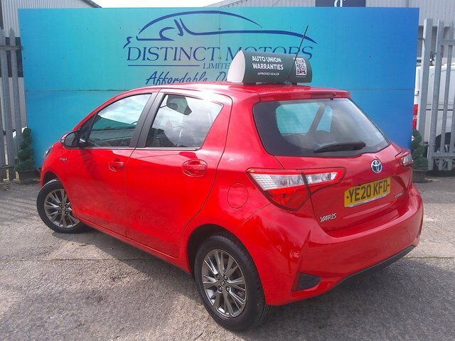Toyota Yaris Vvt-h Icon Hatchback YE20KFD Red #6
