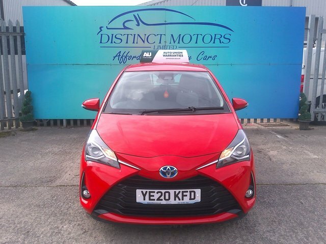 Toyota Yaris Vvt-h Icon Hatchback YE20KFD Red #2