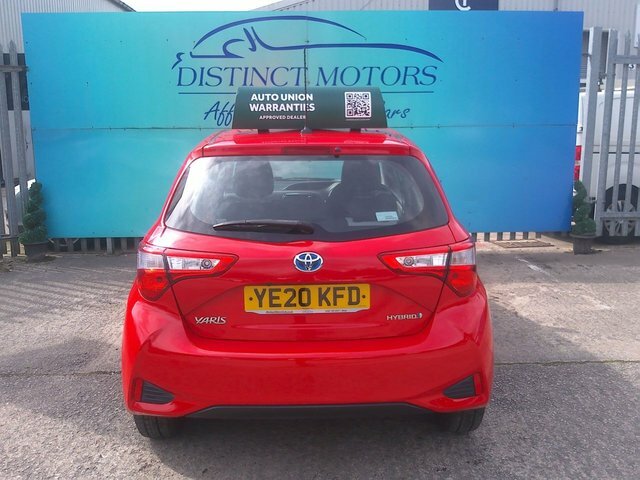 Toyota Yaris Vvt-h Icon Hatchback YE20KFD Red #5