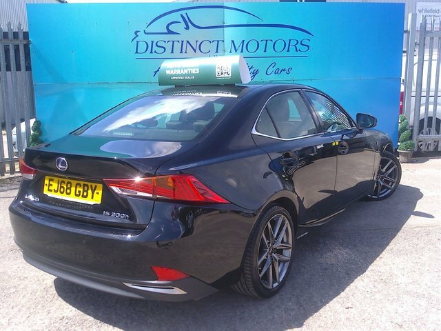 Lexus IS 300H F Sport Saloon EJ68GBY Black #6