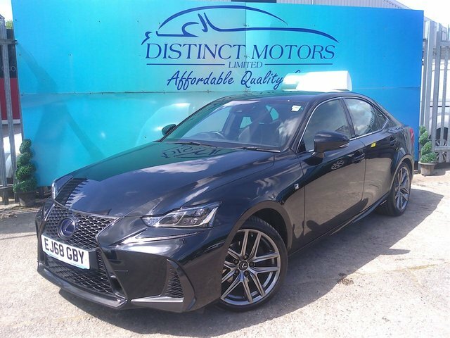 Lexus IS 300H F Sport Saloon EJ68GBY Black #3
