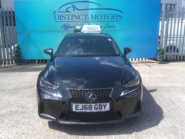 Lexus IS 300H F Sport Saloon EJ68GBY Black #2