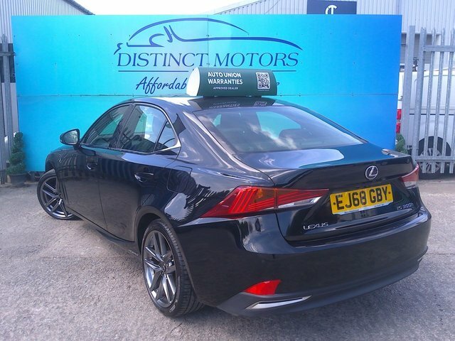Lexus IS 300H F Sport Saloon EJ68GBY Black #4