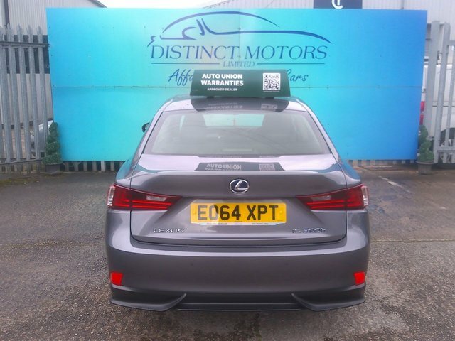 Lexus IS 300H Executive Edition Saloon EO64XPT Grey #5