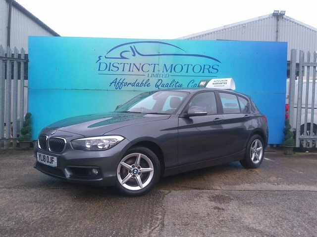 BMW 1 Series 118D Se Hatchback YL18OJF Grey #3