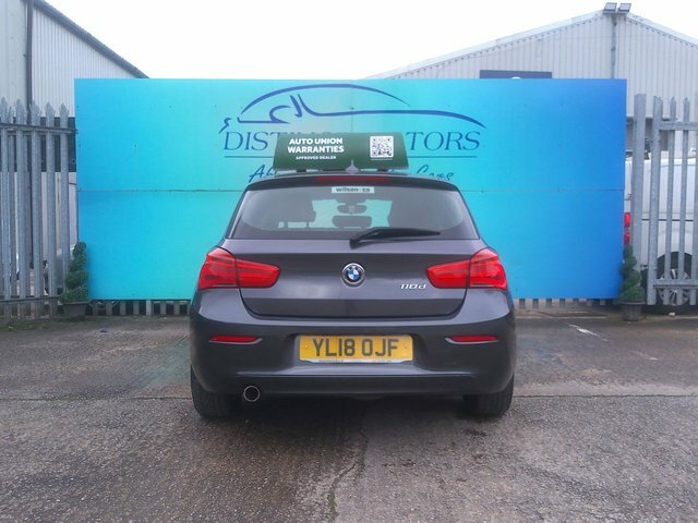BMW 1 Series 118D Se Hatchback YL18OJF Grey #5
