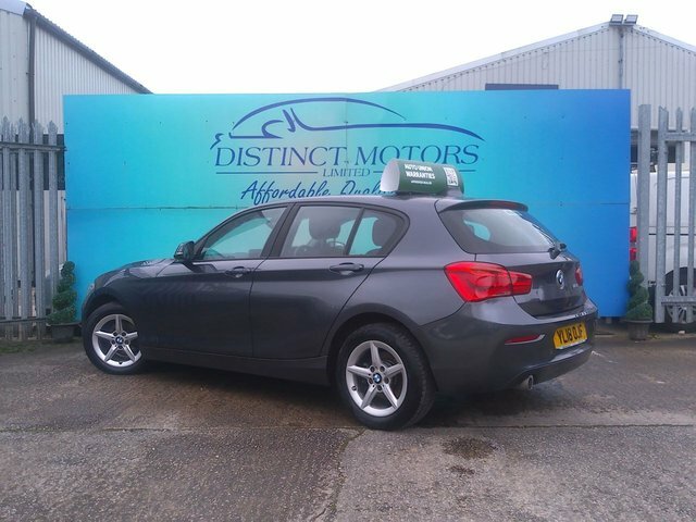 BMW 1 Series 118D Se Hatchback YL18OJF Grey #6