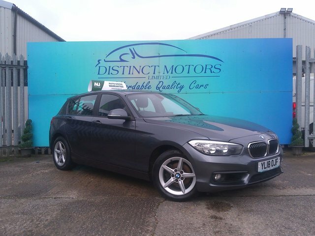 BMW 1 Series 118D Se Hatchback Grey