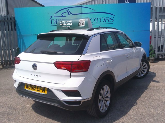 Volkswagen T-Roc Tsi Se Suv WU68CFM White #6