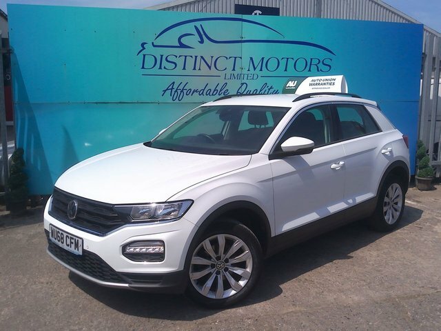 Volkswagen T-Roc Tsi Se Suv WU68CFM White #3