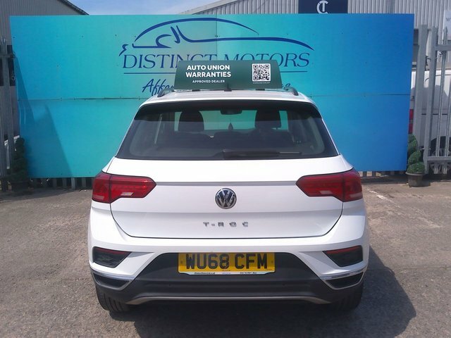 Volkswagen T-Roc Tsi Se Suv WU68CFM White #5
